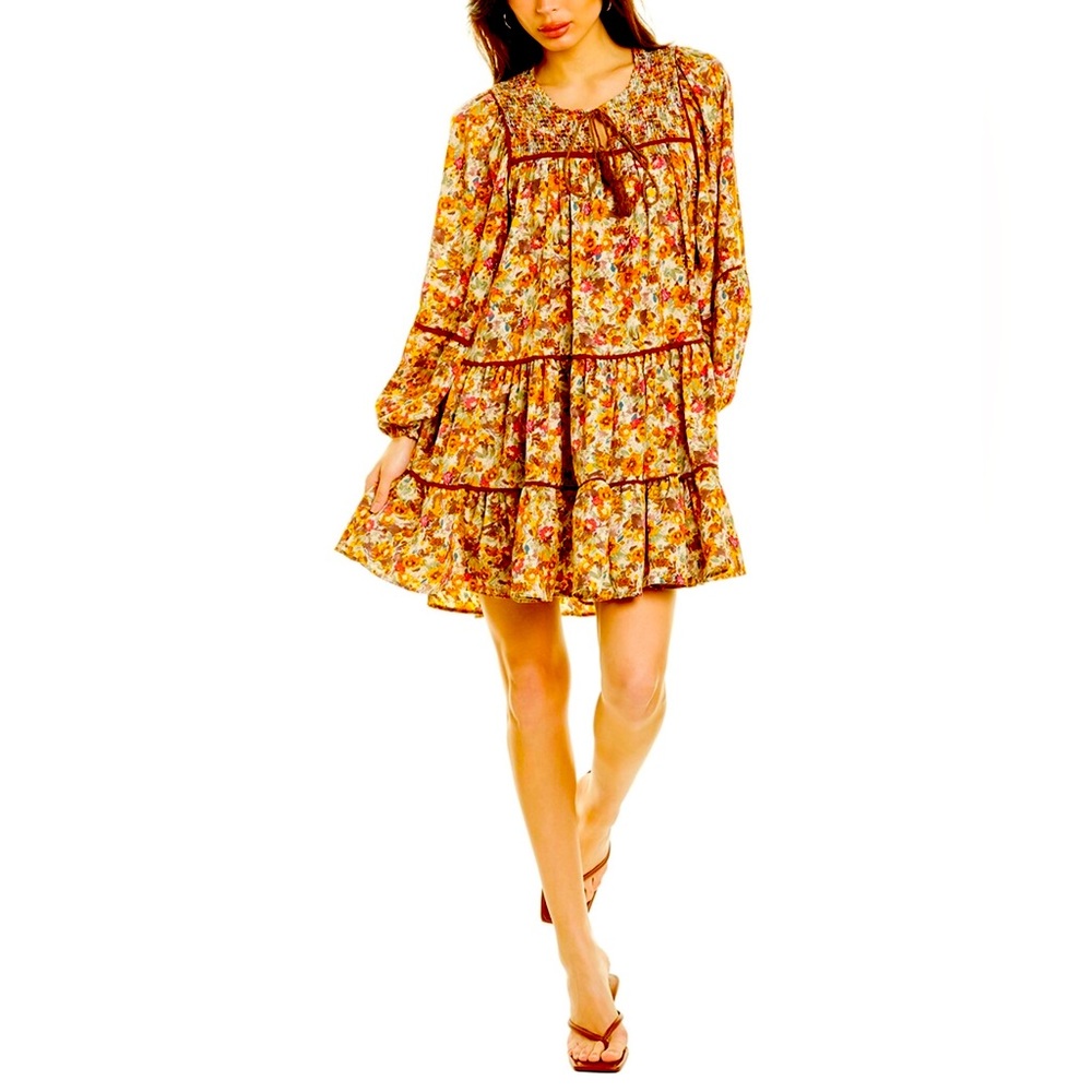 NEW WITH TAGS: TO MY LOVERS tiered mini dress